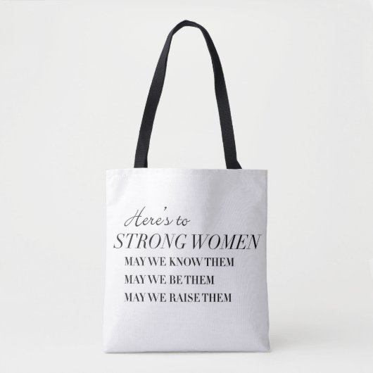 Ist hier zur starken Frauen-Taschen-Tasche Tasche (Vorderseite)