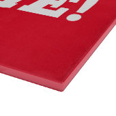 Ist ich quieres haz me lonche! schneidebrett (Ecke)