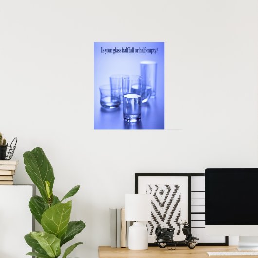 Ist Ihr Glas Halbwertspostpapier (Matte)? Poster (Heimbüro)