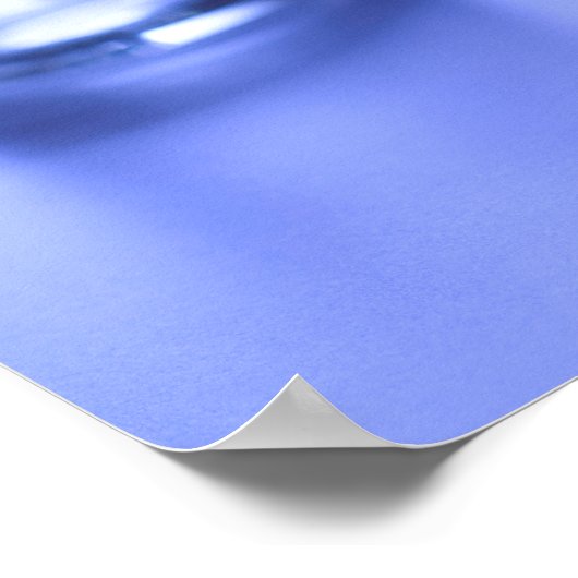 Ist Ihr Glas Halbwertspostpapier (Matte)? Poster (Ecke)