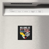 Ist illegal auf gestohlenem Land Native Americans Magnet (In Situ (Geschirrspüler))