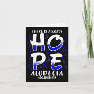 Ist immer Hoffnung. Alopezie Karte