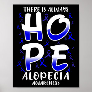 Ist immer Hoffnung. Alopezie Poster