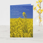 Ist It So Small Thing? Karte (Gelbe Blume)