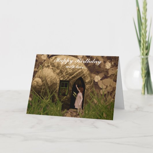 Ist jemand auf Zuhause? Karte (Vorderseite)