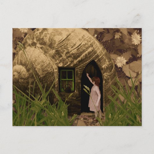 Ist jemand auf Zuhause? Postkarte (Vorderseite)