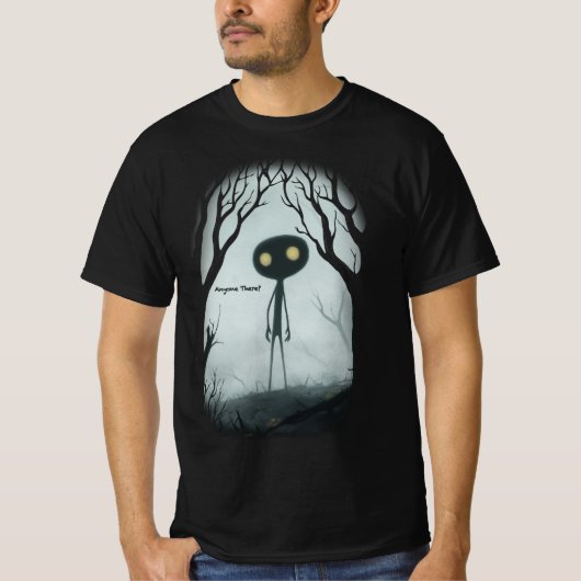 Ist jemand da? T-Shirt (Vorderseite)