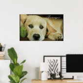 Ist jemand Tennis? Poster (Heimbüro)