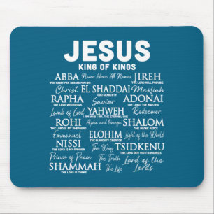 Ist Jesu Königs Namen Gott Hebräisch Mousepad