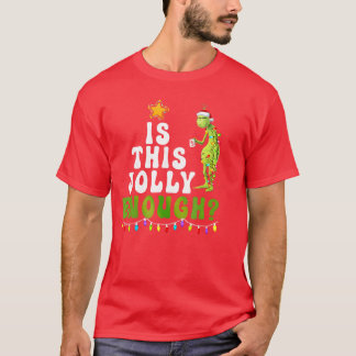 ist Jolly Enough Grüne Fröhliche Weihnachtsbaum-Li T-Shirt