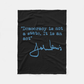 Ist kein Staat. Es ist ein Akt. - John Lewis Fleecedecke