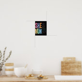 Ist Mama religiöse Verse glauben Christliche Mütte Poster (Küche)