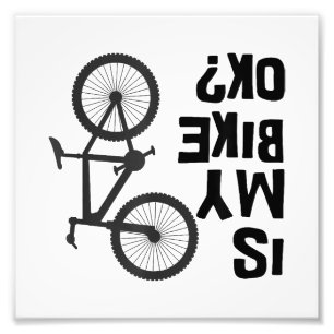 Ist mein Bike OK Funny Mountain Bike? Fotodruck