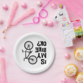 Ist mein Bike OK Funny Mountain Bike? Pappteller (Party)