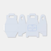 Ist mein etwas Blau? Bow Bridesmaid Vorschlag Geschenkschachtel (Ungefaltet)