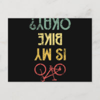 Ist mein Fahrrad in Ordnung Retro Fahrrad Vintag f