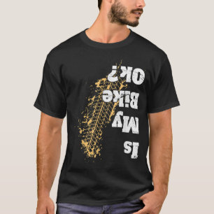Ist mein Fahrrad ok Lustiger Radfahrer Vintage-Bik T-Shirt