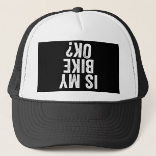 Ist mein Fahrrad ok Lustiges Geschenk für Motorrad Truckerkappe