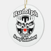 ist mein Homeboy Keramikornament (Links)