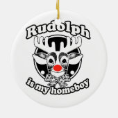 ist mein Homeboy Keramikornament (Hinten)