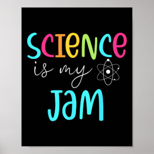 Ist mein Jam Niedlich Science Teacher Wertschätzun Poster