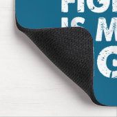 Ist mein Kampf gegen Brustkrebs Mousepad (Ecke)