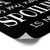 Ist mein Name Yia-yia Geschenke für Griechenland g Poster (Ecke)