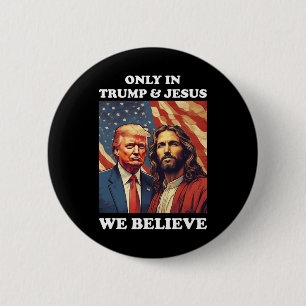 Ist mein Retter Trump mein Präsident Pro Republika Button