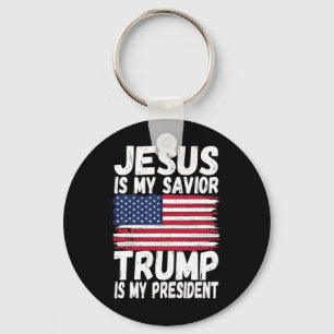 Ist mein Retter Trump mein republikanisches Gesche Schlüsselanhänger