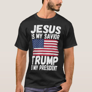 Ist mein Retter Trump mein republikanisches Gesche T-Shirt