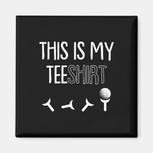 Ist mein T-Shirt Vathers Day Golf Pub Golfspielen Magnet