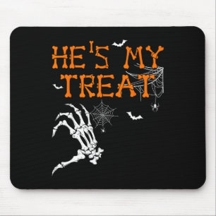 Ist mein Trick hes ist meine Leckerei Halloween Co Mousepad