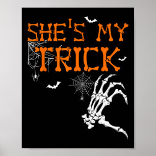 Ist mein Trick hes ist meine Leckerei Halloween Co Poster