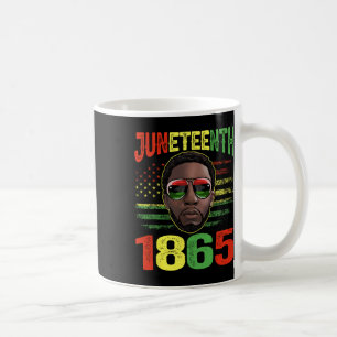 Ist mein Unabhängigkeitstag Black King Vathers Day Kaffeetasse