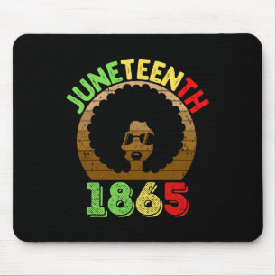 Ist mein Unabhängigkeitstag schwarzer Frauenstolz  Mousepad