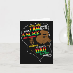Ist mein Unabhängigkeitstag Schwarzer Vater Vatert Karte