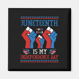 Ist mein Unabhängigkeitstag seit 1865 Red White Bl Magnet