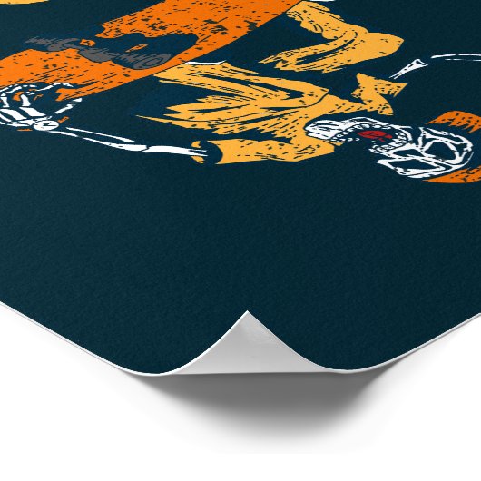 Ist mein Vorstand in Ordnung? Skateboard Funny Upd Poster (Ecke)