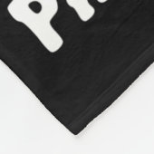 Ist mein Weihnachts-Bulldog-Hund Pajama-Welpe L Fleecedecke (Ecke)