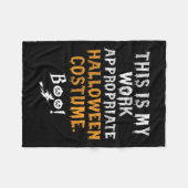 Ist meine Arbeit geeignet Halloween Kostüm Boo Gei Fleecedecke (Vorderseite (Horizontal))