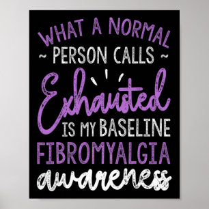 Ist meine Baseline Fibromyalgie Sensibilisierungsk Poster