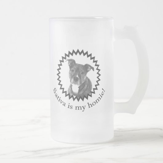 Ist meine Homie mattierte Tasse Sativa (Rechts)