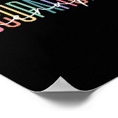 Ist meine Lieblings-Beruf-Autismus-Bildung Poster (Ecke)