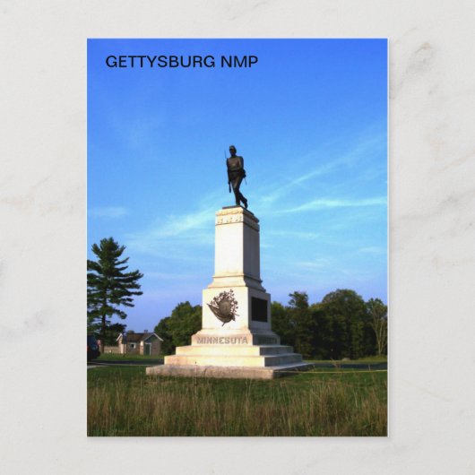 IST MINNESOTA MONUMENT POSTKARTE (Vorderseite)
