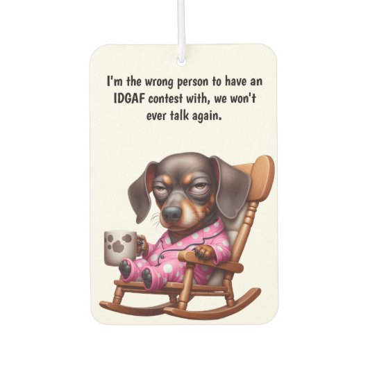 Ist mir egal  autolufterfrischer (Vorderseite)