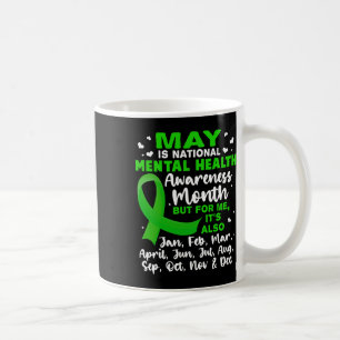 Ist Nationaler Monat der Aufklärung über psychisch Kaffeetasse