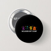 Ist nicht Beängstigend Niedlich Boo Lovely Ghost H Button (Vorne & Hinten)