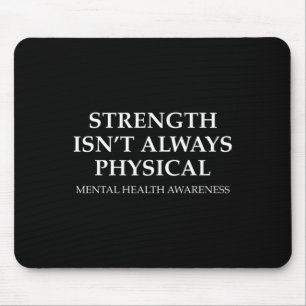Ist nicht immer der physische Kampf gegen psychisc Mousepad