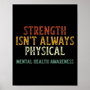 Ist nicht immer physische psychische Gesundheit ei Poster