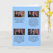 Ist Obama ein Sozialist? Tut 2 plus 2 Karte (Gelbe Blume)